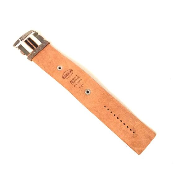 Fossil wide leather wristbands watch NWOT gray - Picture 7 of 9